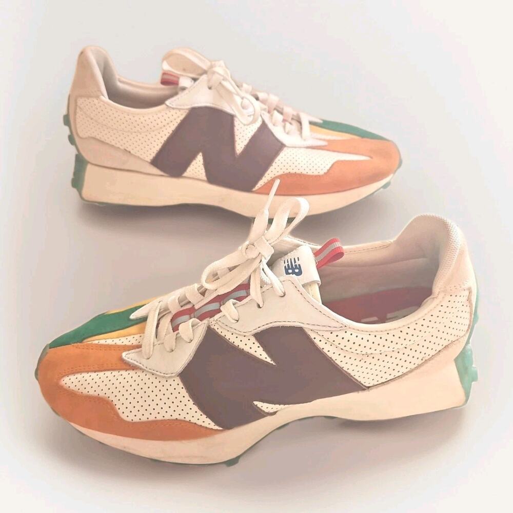 New Balance 327 Dejounte Murray Heat Up Shoes Sneaker Men Size 12 D MS327FCO